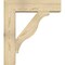 Ekena Millwork Funston Block Rough Sawn Bracket w/ Offset Brace, Douglas Fir, 8"W x 30"D x 34"H BKT0806X30X34FST05RDF - alternate 3